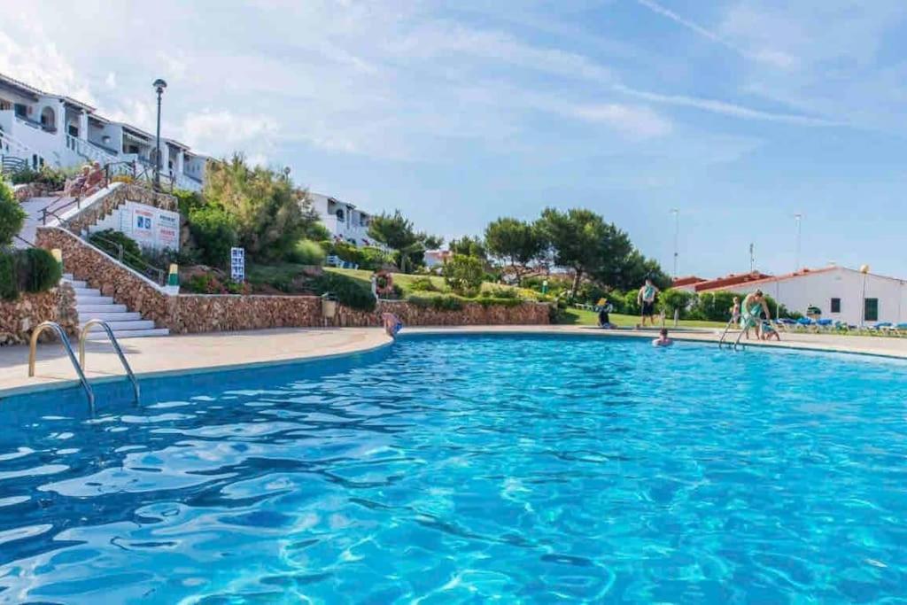 Lovely Hideaway With Pool And White Sand Beach Arenal d'en Castell Exterior photo